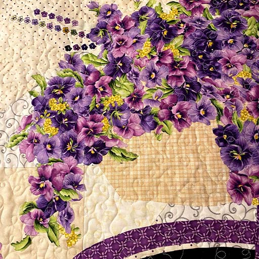 Quilt Blossoms and Spokes by Abbey Lane Quilts