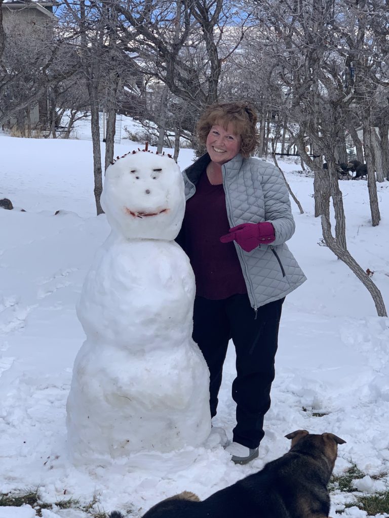 Do you want to build a snowman? This counts as a fun winter project.